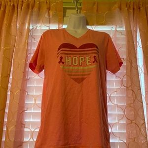 Short sleeve pink shirt